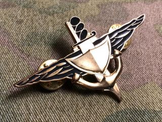 Nigerian Navy Special Boat Service Udt/seal Frogman Badge And Rare