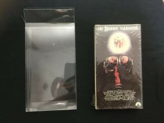 My Bloody Valentine Rare Horror Vhs Slasher W Box Protector Good
