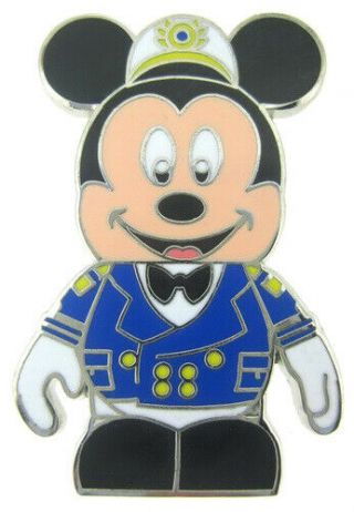 2012 Disney Vinylmation Mystery Cruise Line Captain Mickey Pin Rare
