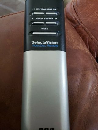 Rca Selectavision Ced Player Remote - Rare 2
