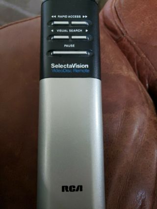 Rca Selectavision Ced Player Remote - Rare 3