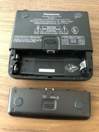 PANASONIC DCC RQ - DP7 Portable Digital Compact Cassette Player Rare Htf 4