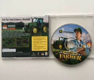 John Deere: American Farmer (pc - Cd,  2004) Rare Game
