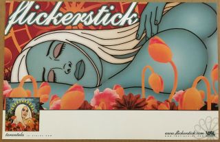Flickerstick Rare 2004 Promo Poster For Tarantula Cd 17x11 Never Displayed Usa