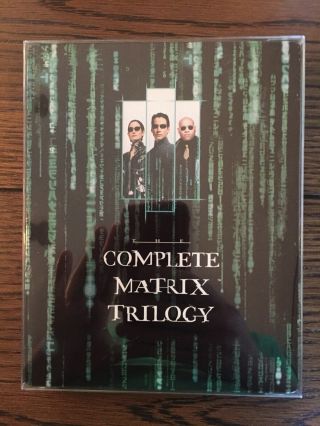 The Matrix Trilogy All Three Movies 1 - 3 Rare Blu - Ray Steelbook Keanu Reeves