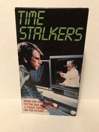 Time Stalkers (1986) Vhs 1989 Time Travel Sci - Fi Science Fiction Rare Must Have
