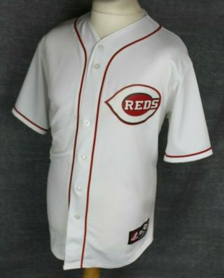 Vintage Cincinnati Reds Baseball Jersey Mens Large Majestic Rare