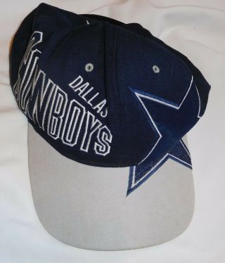Vintage Dallas Cowboys Nfl Football Hat Cap Adjustable Team Nfl,  Snapback,  Rare