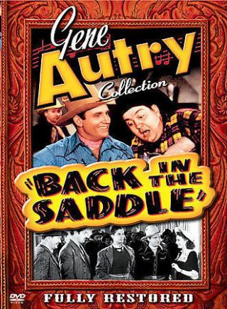 Gene Autry - Back In The Saddle (dvd,  2004) Rare With Book