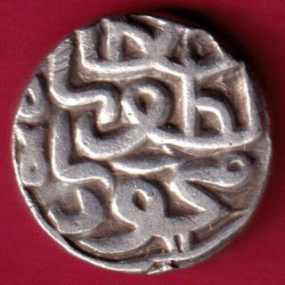 Gujarat Sultan - Mahmud Shah Ii - One Tanka - Rare Silver Coin Bd9