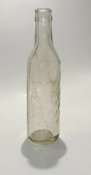 Vintage Climax Soda Water Glass Bottle F.  L.  Norton Binghamton Ny Rare