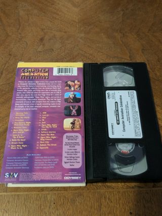 COMPUTER ANIMATION CELEBRATION VHS ODYSSEY MIND ' S EYE 1996 RARE 2