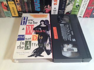 How To Be A Woman And Not Die In The Attempt Rare Comedy Vhs 1991 Oop Htf