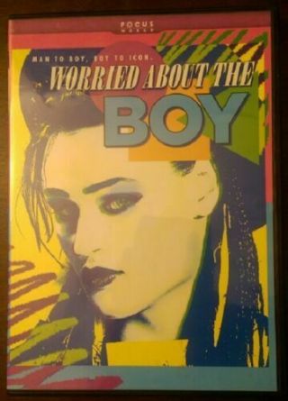 Worried About The Boy Dvd Out Of Print Rare Douglas Booth - Boy George Oop