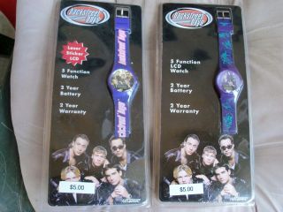 Backstreet Boys Watch Lcd Winterland Nelsonic 1999 Collectible Rare Vintage