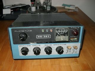 " Rare " Wrl Globe Electronics Model Hg - 303 Cw Ham,  Amateur Transmitter 3