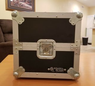 Rare Road Ready Road Case.  14 " Inch Square.  Padded