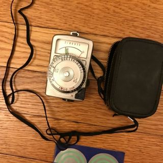 Rare Vtg Fujica Compact Deluxe 35mm Rangefinder Film Camera Case,  Sekonic L - 98 2