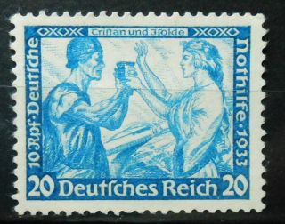Germany - Wagner 1933 Mi: 505 Mng Rare