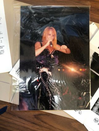 Lita Ford Complete Warner Brothers Press Book W/extra Pro Photo - Rare And 6