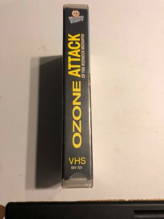 Ozone Attack Of The Redneck Mutants VHS Muther Video Rare OOP Zombies 2