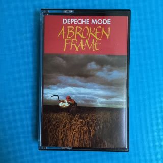 Depeche Mode - A Broken Frame - Rare 1982 Red Paper Label Cassette Tape