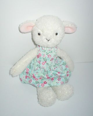 Rare Jellycat Floral Friends Lucy Lamb With Dress 9 " Soft Plush Toy Easter Gift