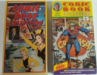 2 Vhs Comic Book Collecting & History Rare Gary Owens Steve Rude Frank Gorshin