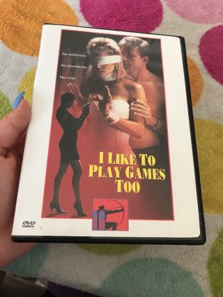 I Like To Play Games Too Dvd.  Very Rare•• Oop.  Erotic.  Hard To Find Maria Ford