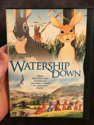 Watership Down (1978) Dvd Oop Rare (wb,  2008) Adams Rosen Snapcase