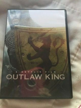 Outlaw King (dvd,  2018) Rare Never Been Played Region 1
