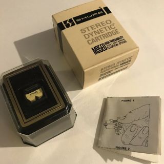 Rare Vintage Shure M95ed Phono Cartridge W Elliptical Stylus & Box Nib?