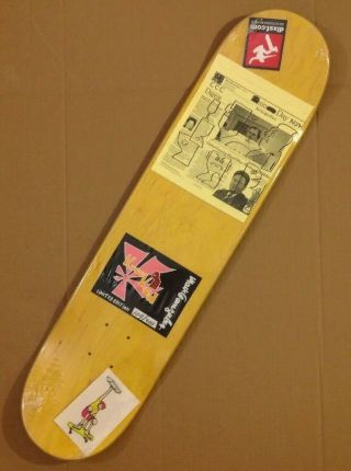NOS Vintage KROOKED Mark Gonzales 109/400 LE Skateboard Deck dlxsf RARE 2002 NIP 4