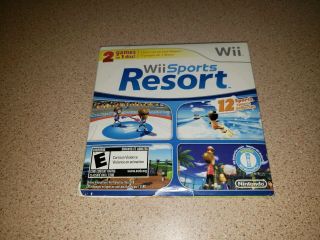 Wii Sports And Wii Sports Resort 2 In 1 Disc (nintendo Wii,  2009) Rare
