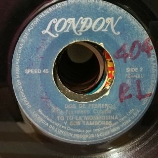 Toto La Momposina Dos De Febrero Very Rare Afro Colombia Cumbia 65 Listen