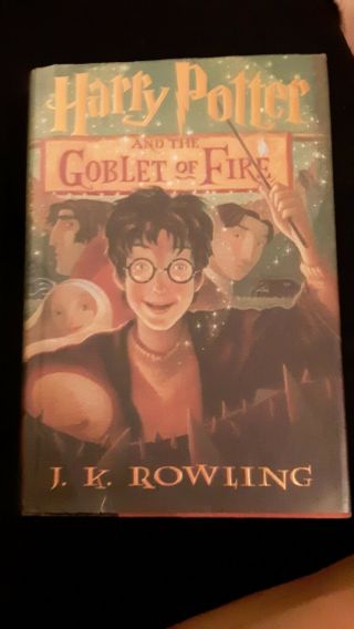 Rare Harry Potter And The Goblet Of Fire True First Print American Edition