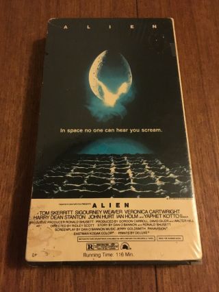 Alien (vhs,  1979) Rare 1980 Magnetic Video Mvc