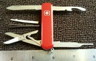 Retired Rare Wenger Pocket Tech Swiss Army Knife Multi Tool Sak Pocket Knife