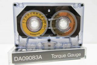 Nakamichi Da09083a Torque Gauge - Calibration Test Cassette Deck Tape - Rare