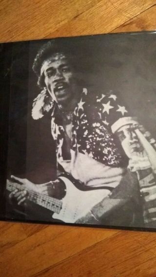 Vtg Jimi Hendrix Rare Live 1969 1970 2 Vinyl Lp Foxy Hendrix
