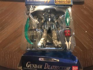 Extremely Nib Rare Bandai Gundam Mobile Suit In Action Figure Deathscythe