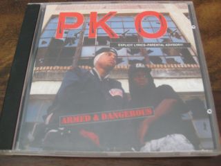 P.  K.  O.  Armed & Dangerous Rare Cd Dallas First Cd