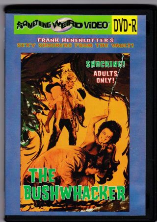 The Bushwacker Dvd Something Weird Grindhouse Cult Drive - In Trailers Erotic Rare