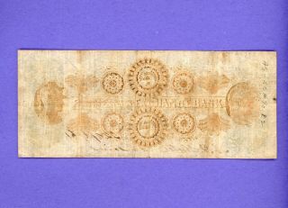1861 $5 THE FARMERS & EXCHANGE BANK OF CHARLESTON SC RARE HIGHER GRADE NOTE 2