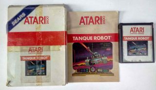Robo Tank Atari 2600 " Tanque Robot " Mexican´s Version Rare