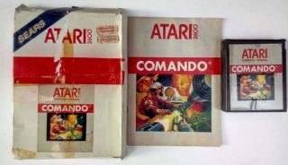 Commando Atari 2600 " Comando " Mexican´s Version Rare