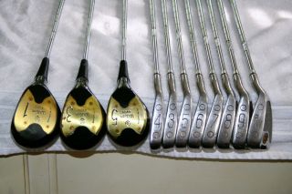 Rare Wilson Ltd Edition 11 Club Golf Set 1 - 3 - 5 4300 Woods,  3 - Pw Irons