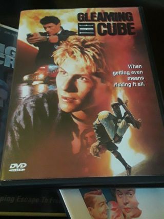 Gleaming The Cube (dvd,  1999) Slater Oop Htf Rare Release Complete