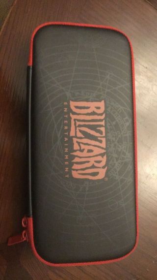 Nintendo Switch Diablo Iii Blizzard Limited Edition Carrying Case Bag Pouch Rare