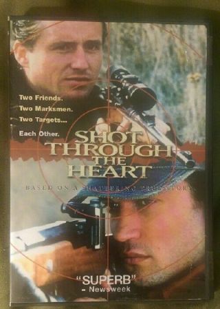 Shot Through The Heart Dvd Out Of Print Rare Independent Film Drama Oop